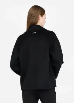Cappotto in lana con ricami gioiello