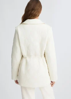 Cappotto in nylon trapuntato