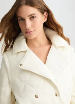 Cappotto in nylon trapuntato