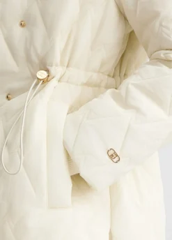 Cappotto in nylon trapuntato