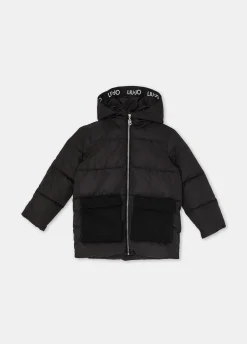 Cappotto in nylon trapuntato
