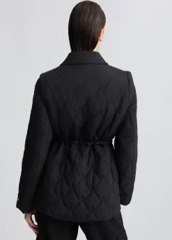 Cappotto in nylon trapuntato