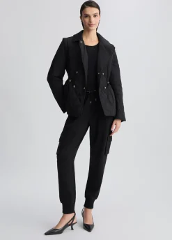 Cappotto in nylon trapuntato
