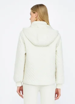 Cappotto in nylon trapuntato