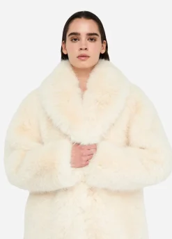 Cappotto in pelliccia sintetica