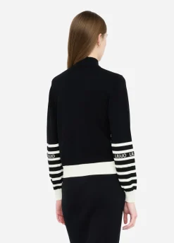 Cardigan a righe