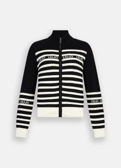 Cardigan a righe