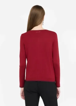 Cardigan con dettagli in lurex®
