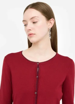 Cardigan con dettagli in lurex®