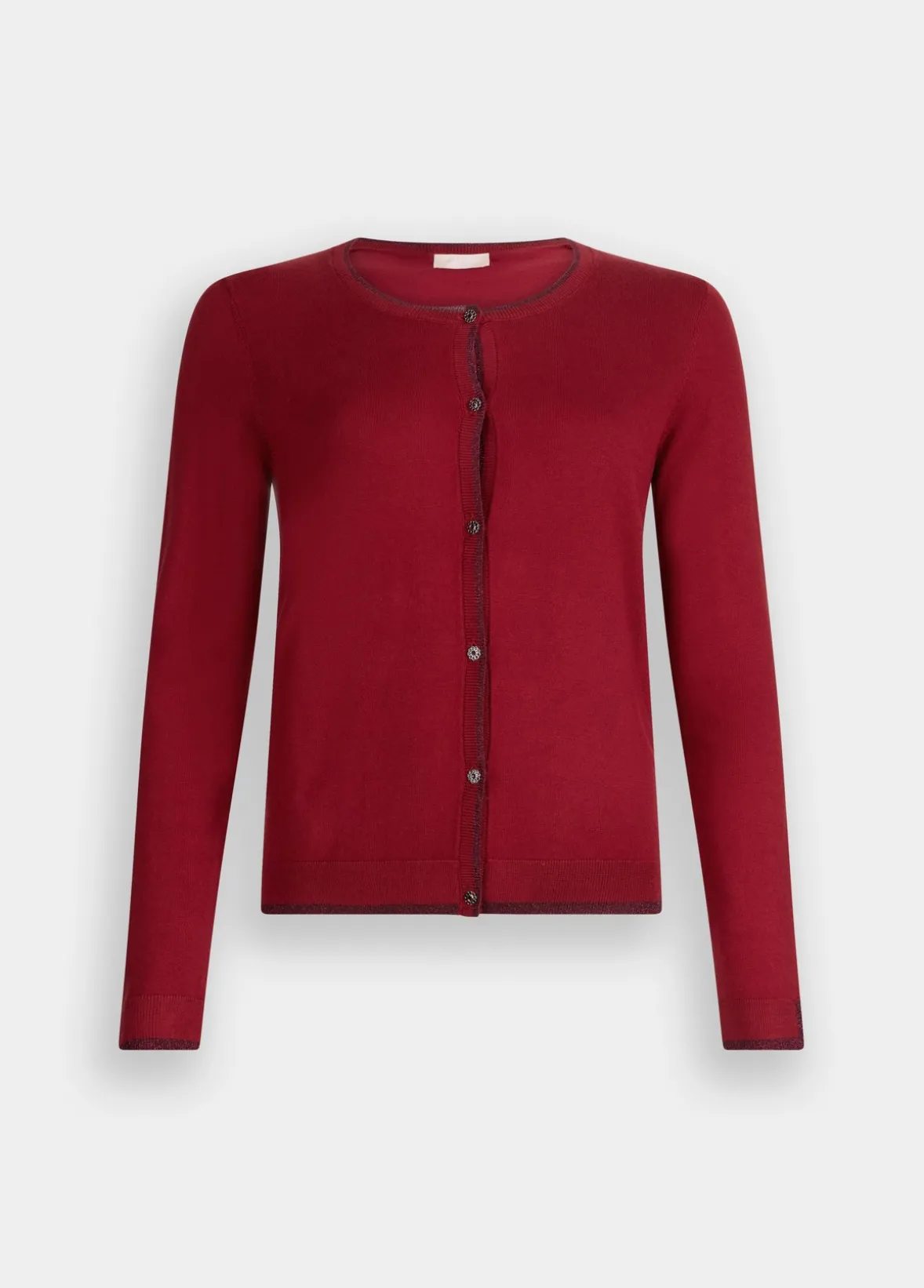 Cardigan con dettagli in lurex®