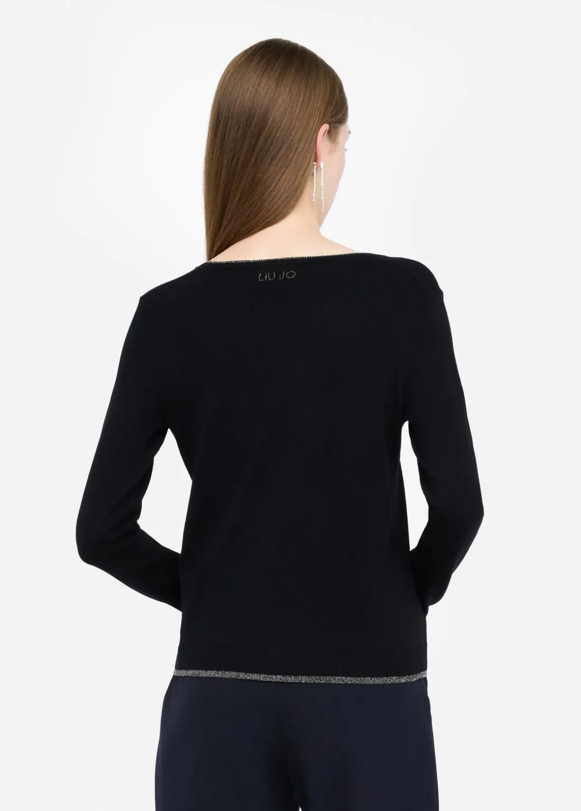 Cardigan con dettagli in lurex®
