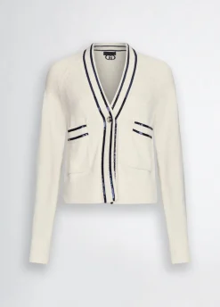 Cardigan con paillettes