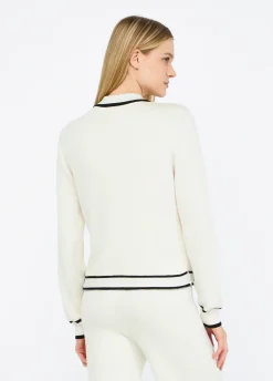 Cardigan con zip