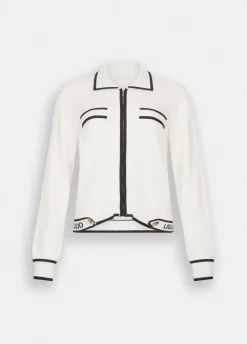 Cardigan con zip