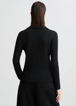 Cardigan con zip