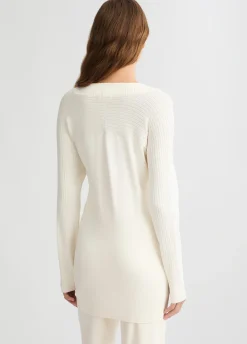 Cardigan con zip