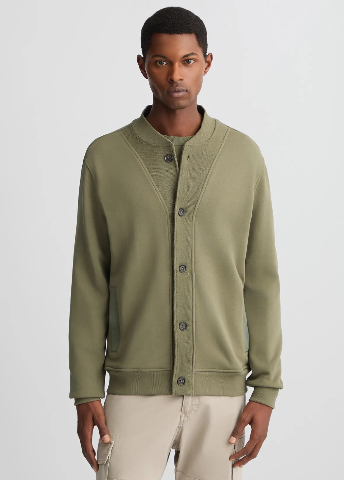 Cardigan in felpa