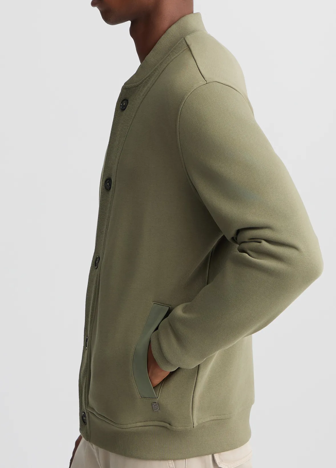 Cardigan in felpa