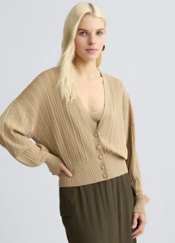 Cardigan in lurex®