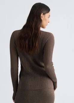 Cardigan in lurex