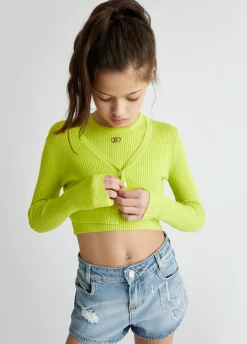 Cardigan in maglia