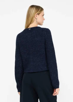 Cardigan in misto lana e alpaca