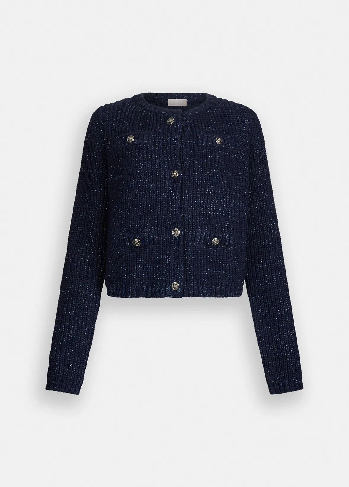 Cardigan in misto lana e alpaca