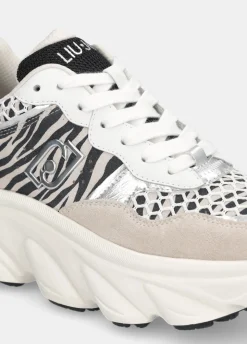 Chuncky sneakers animalier