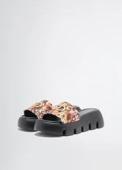 Ciabatta platform animalier