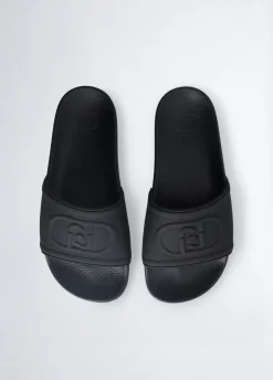 Ciabatte con maxi logo