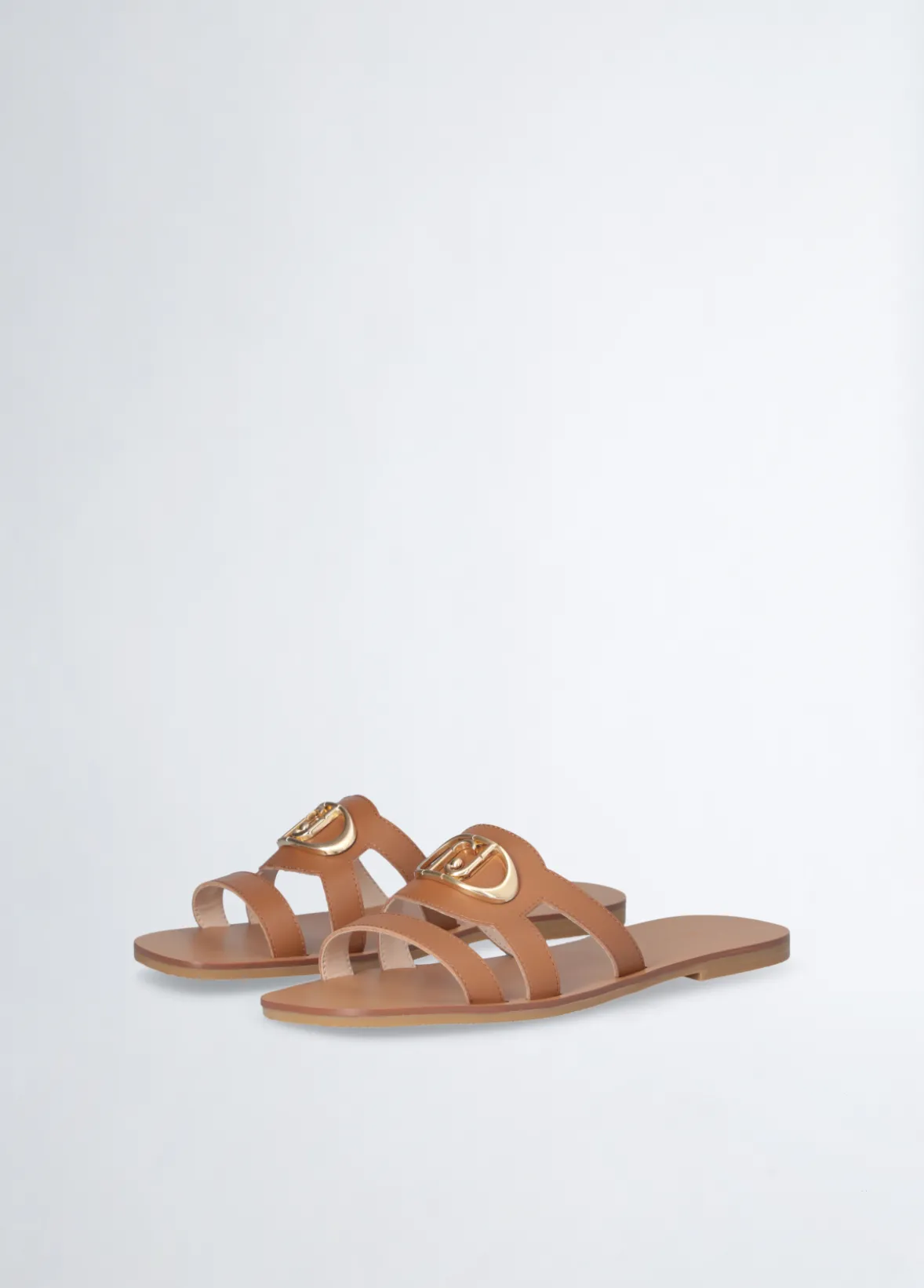 Ciabatte flat con logo