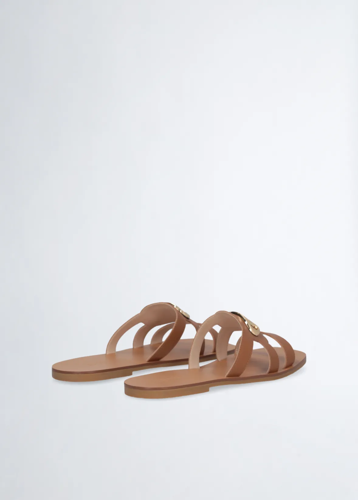 Ciabatte flat con logo