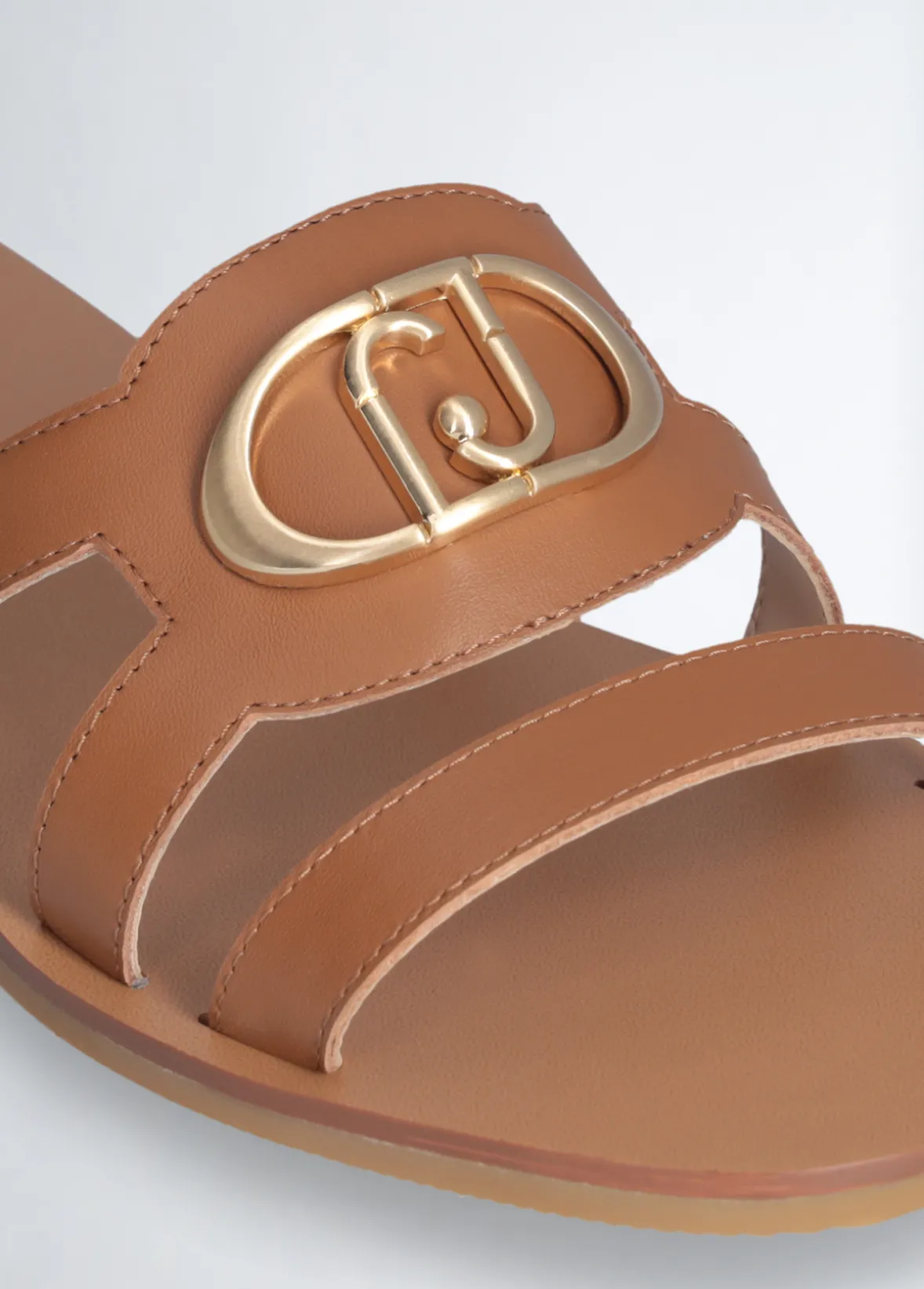 Ciabatte flat con logo