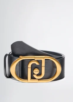Cintura bustier in pelle