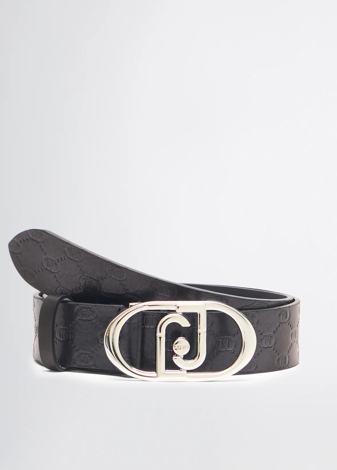 Cintura glossy con logo