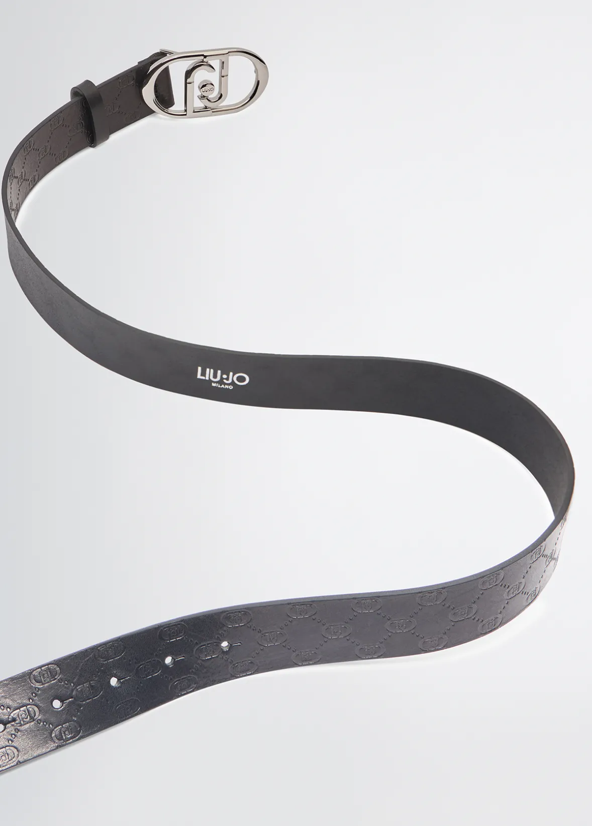 Cintura glossy con logo