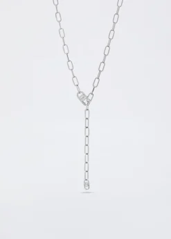 Collana monogram con brill