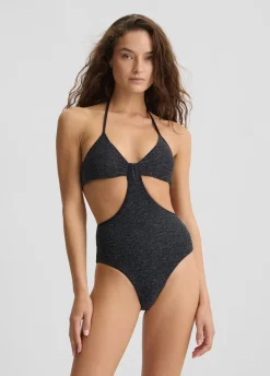 Costume intero da mare con cut-out