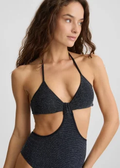Costume intero da mare con cut-out