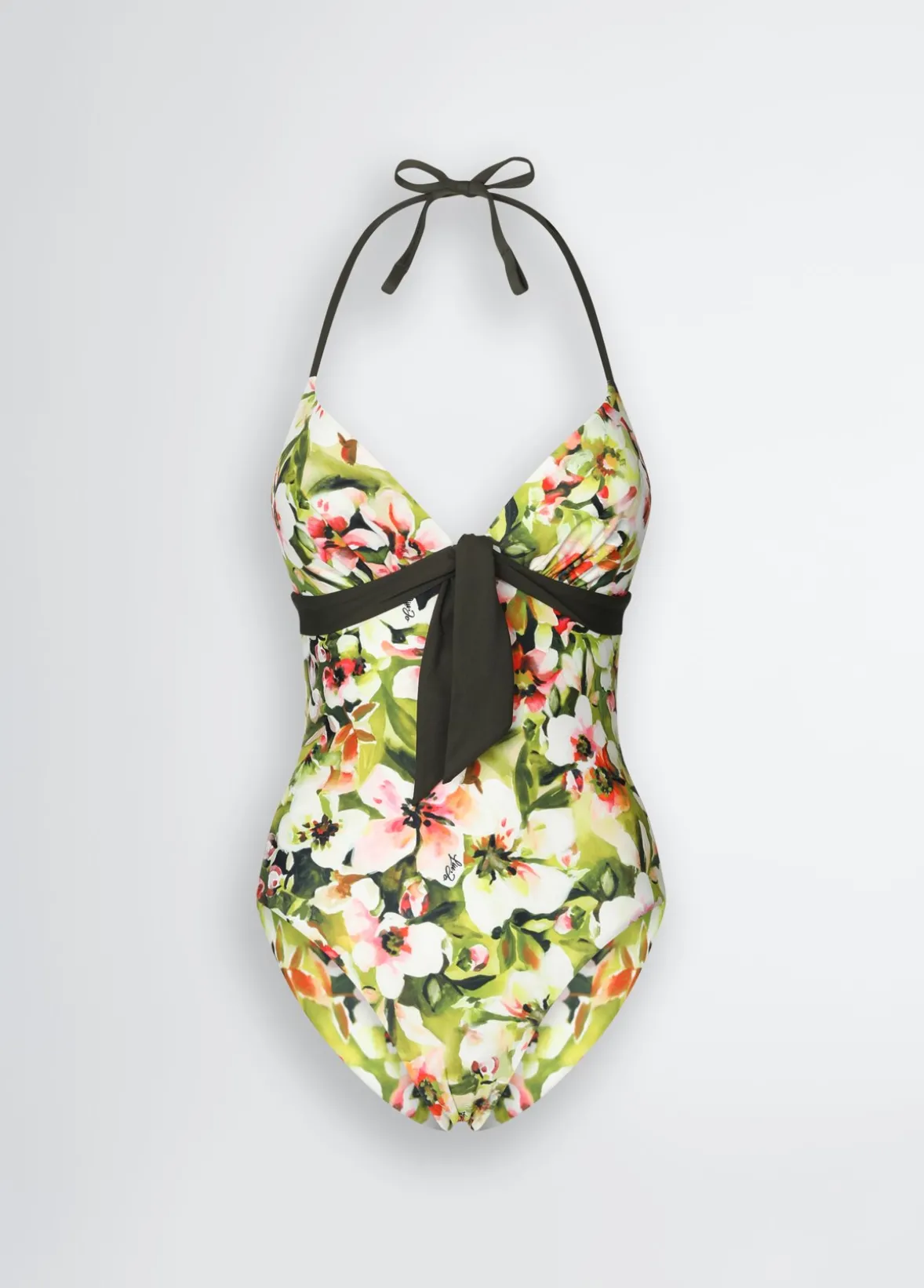 Costume intero da mare con stampa