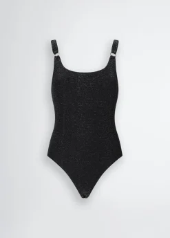 Costume intero da mare in lurex®