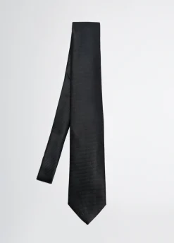 Cravatta in raso jacquard