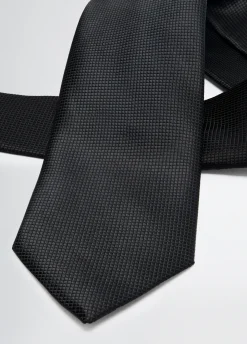 Cravatta in raso jacquard