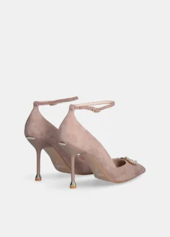 Décolleté con logo gioiello