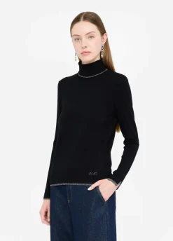 Dolcevita con dettagli in lurex®