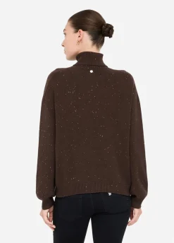 Dolcevita con micro paillettes