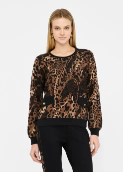 Felpa animalier Liu Jo Better