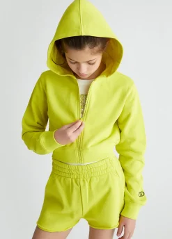 Felpa con cappuccio e zip
