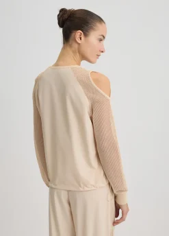 Felpa con cut-out