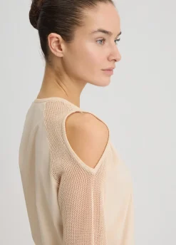 Felpa con cut-out